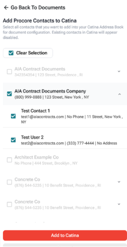 A screenshot of a contact list

AI-generated content may be incorrect.